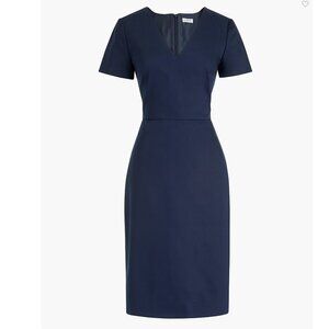 J. Crew Navy Blue Dress